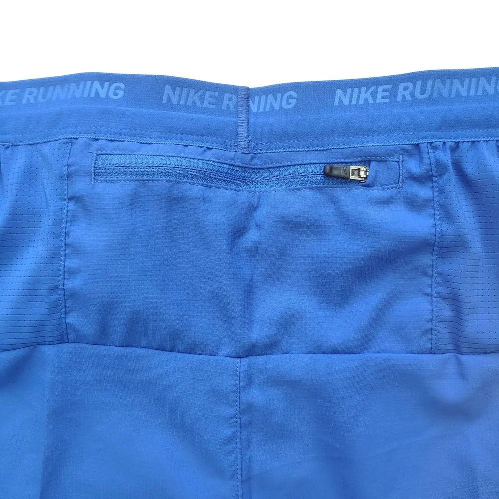Nike Stride Mens 5 Inch Running Shorts Blue Dri-FIT XL‎ DM4755-480